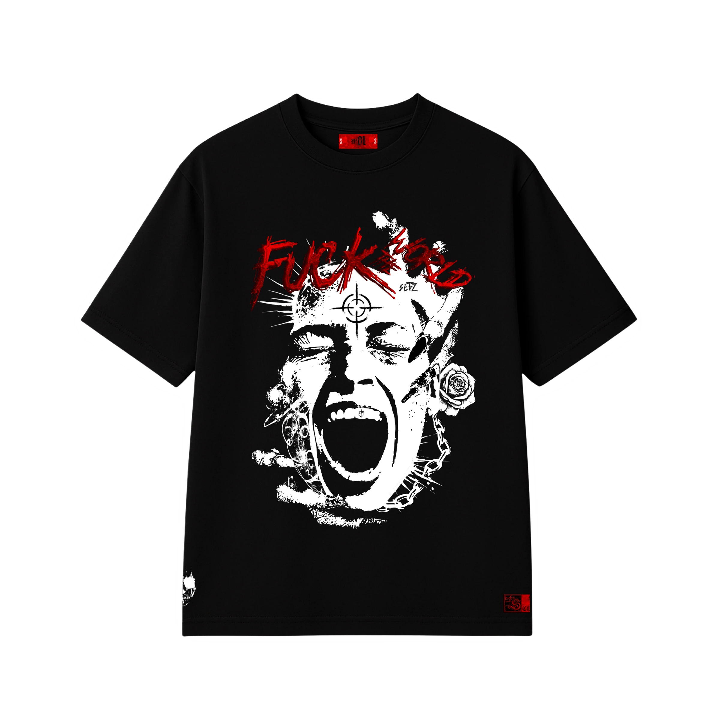 3° Edição BDS7 x F*CK THE WORLD - APONIA (Camiseta Oversized) - 1