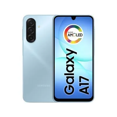 Smartphone Samsung Galaxy A17 com IA, 256GB 8GB RAM Tela 6.7" Azul  - 1