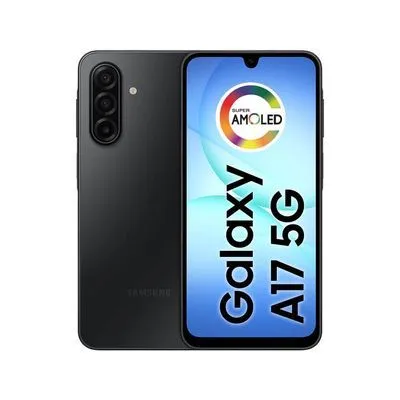 Smartphone  Samsung Galaxy A17 5G com IA, 128GB 4GB RAM Tela 6.7" Amoled Preto 