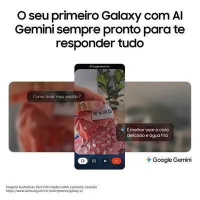 Smartphone  Samsung Galaxy A17 5G com IA, 128GB 4GB RAM Tela 6.7" Amoled Preto  - 2