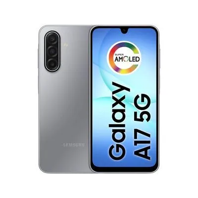 Smartphone  Samsung Galaxy A17 5G com IA, 256GB 8GB RAM Tela 6.7" Amoled Cinza  - 1