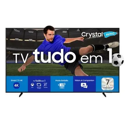 Smart TV 75" Crystal UHD 4K U8600F 2025, Xbox Cloud Gaming - Samsung  - 1