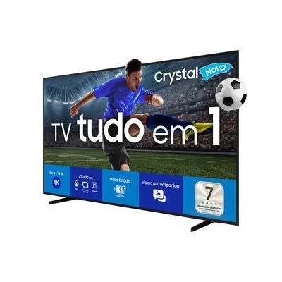  Smart TV 75" Crystal UHD 4K U8100F 2025, Xbox Cloud Gaming - Samsung  - 2