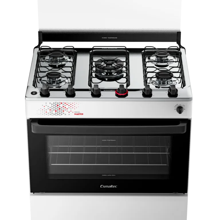 Fogão 4 Bocas Ideal Master Esmaltec com Acendimento Automático Branco  - 2