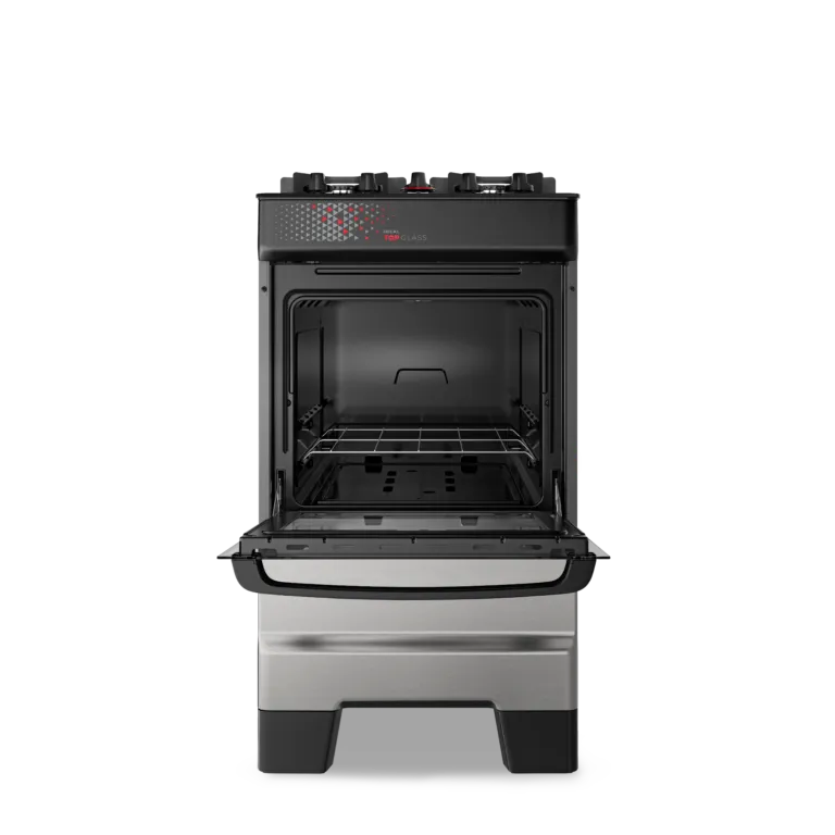 Fogão 4 Ideal Top Glass Mesa de Vidro Esmaltec com Acendimento Automático Inox - 2