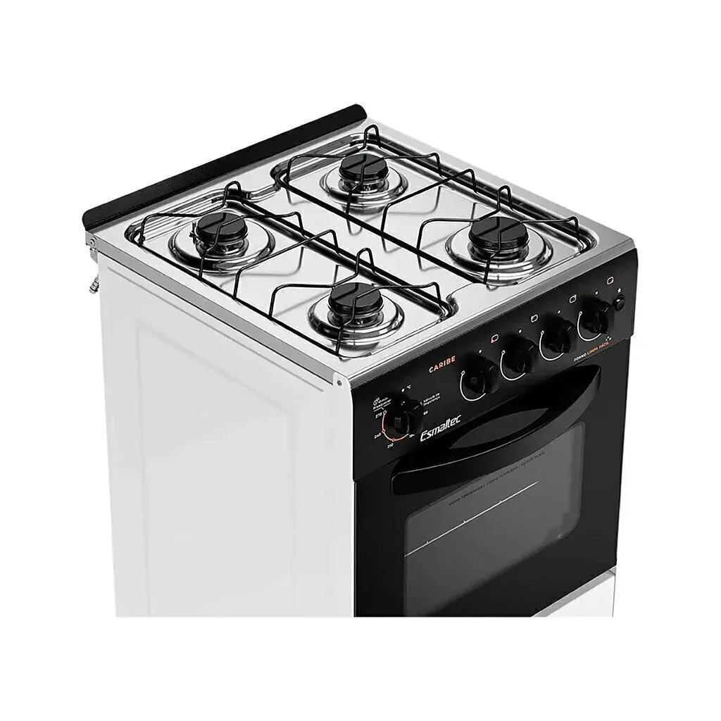 Fogão 4 Bocas Esmaltec Caribe Acendimento Automático Branco  - 2