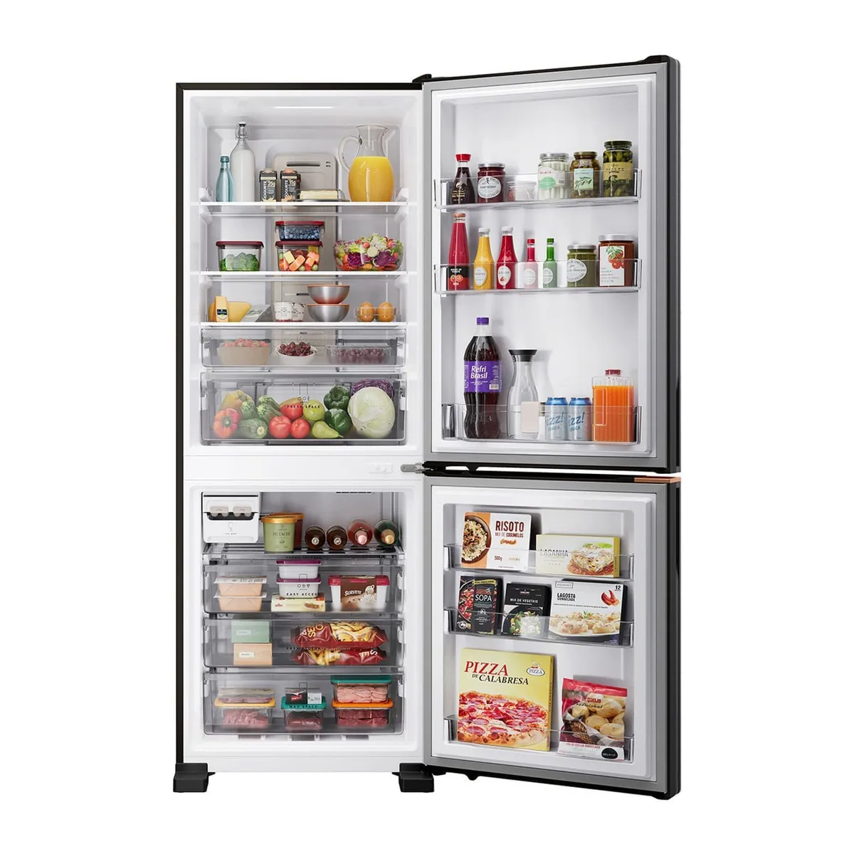 Geladeira Inteligente B= Smart Brastemp Frost Free Inverse 500 Litros Cor Black Inox - BRE66AE - 3
