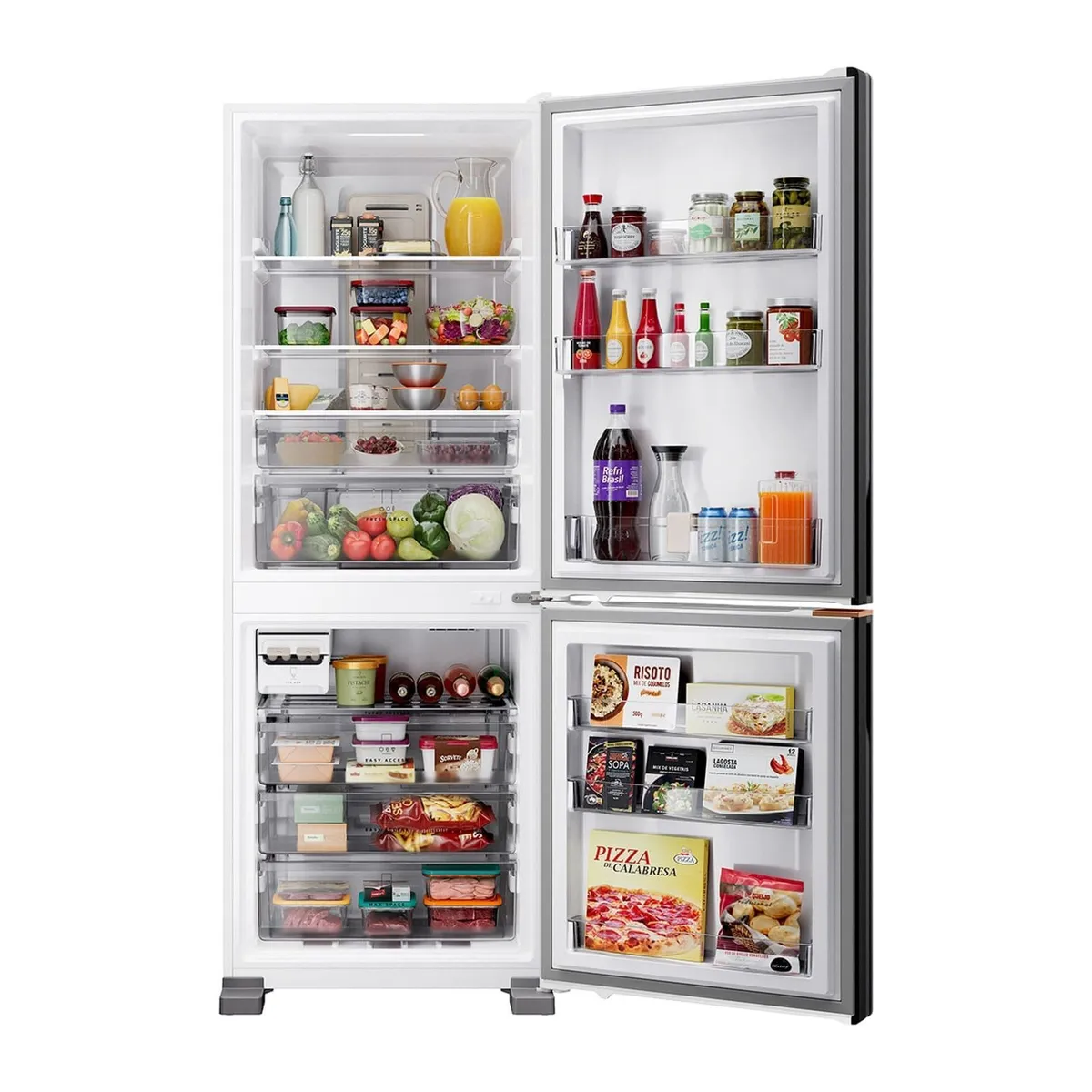 Geladeira Inteligente B= Smart Brastemp Frost Free Inverse 500 Litros Cor Branca - BRE66AB - 3