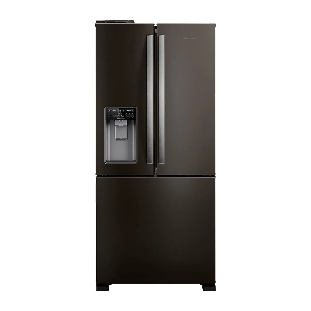 Geladeira Brastemp 544 Litros Frost Free French Door Preta com Água e Gelo na Porta - BRH85ME - 1