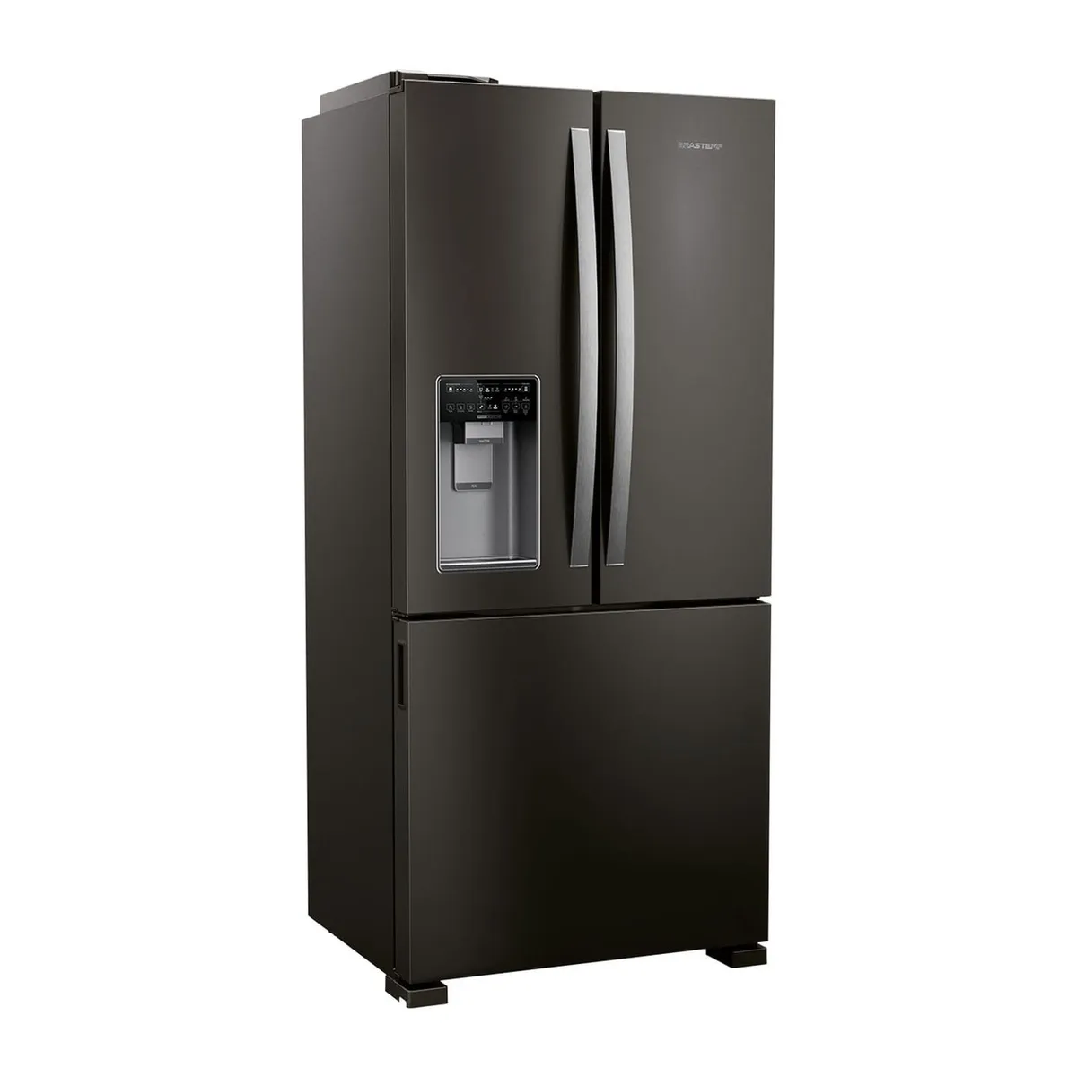 Geladeira Brastemp 544 Litros Frost Free French Door Preta com Água e Gelo na Porta - BRH85ME - 2