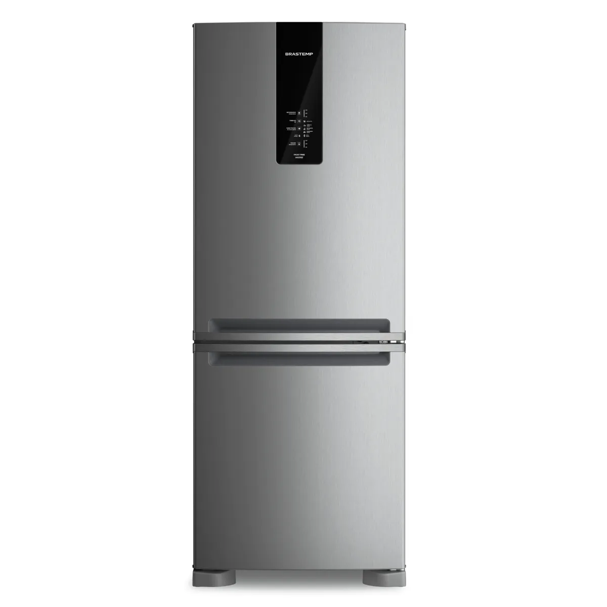 Geladeira Frost Free Brastemp Inverse 447 Litros Inox - BRE57FK - 1