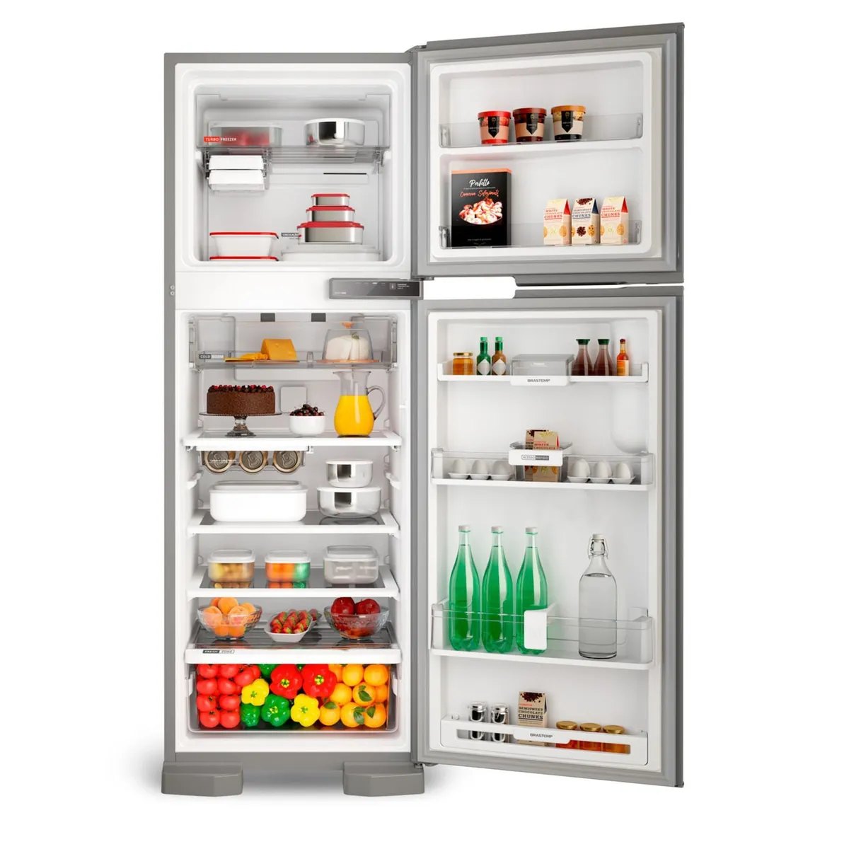 Geladeira Brastemp Frost Free Duplex 375 Litros com Compartimento Extrafrio - BRM44HK - 3
