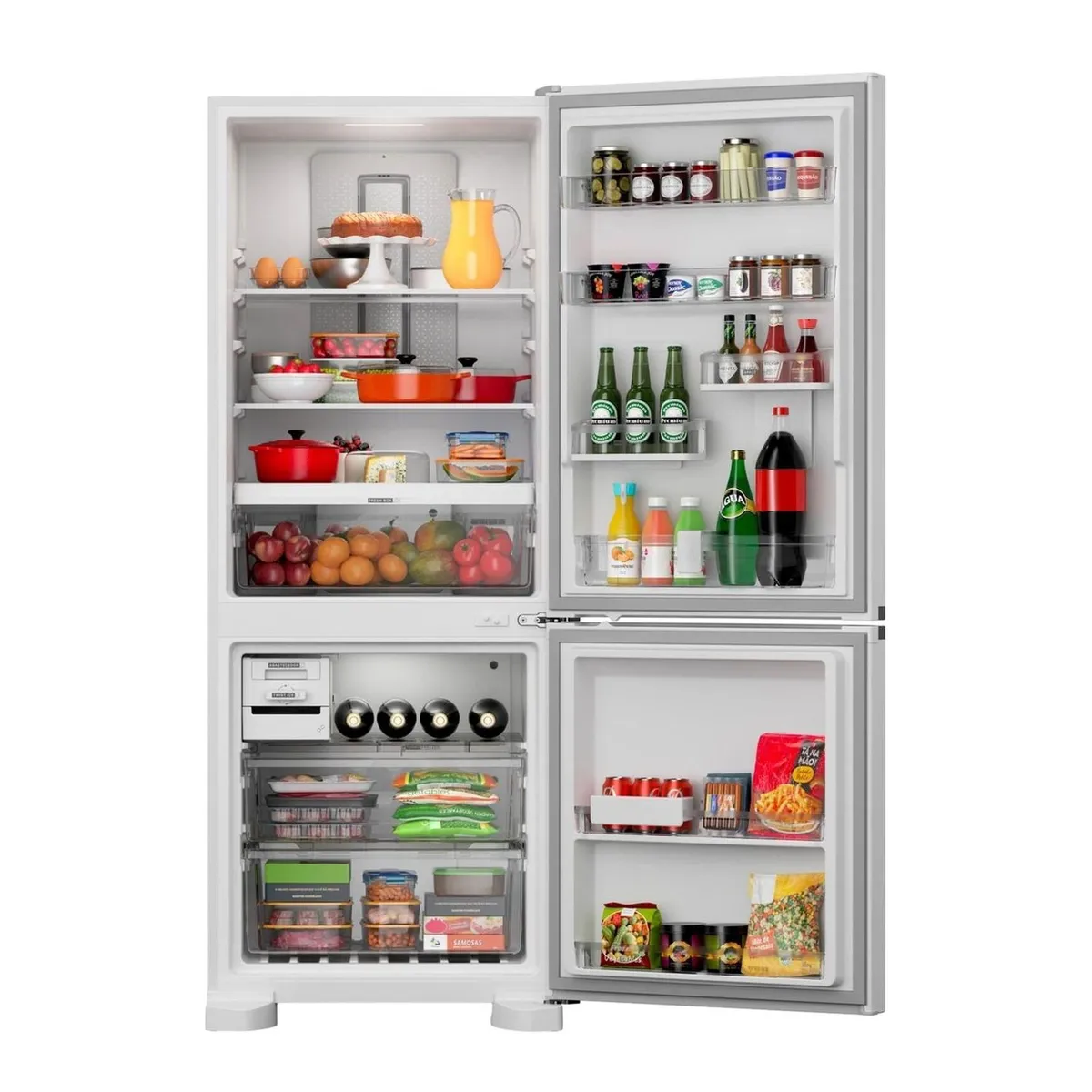 Geladeira Frost Free Brastemp Inverse 447 Litros Branca - BRE57FB - 3