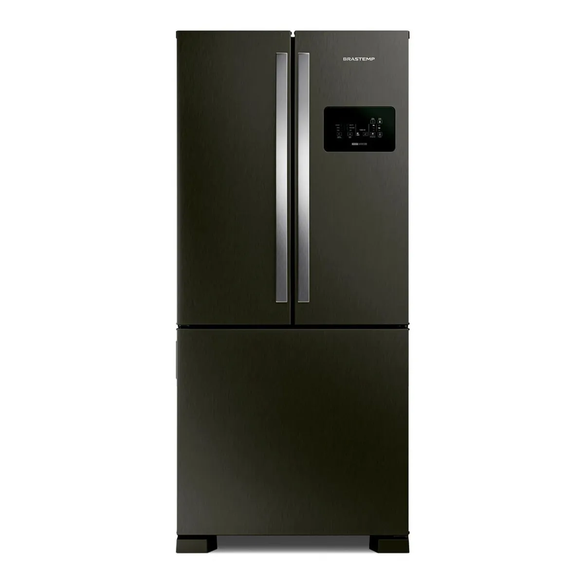 Geladeira Brastemp Eclipse Collection Frost Free French Door Inverter A+++ 554 Litros Black Inox - BRO85AE - 1