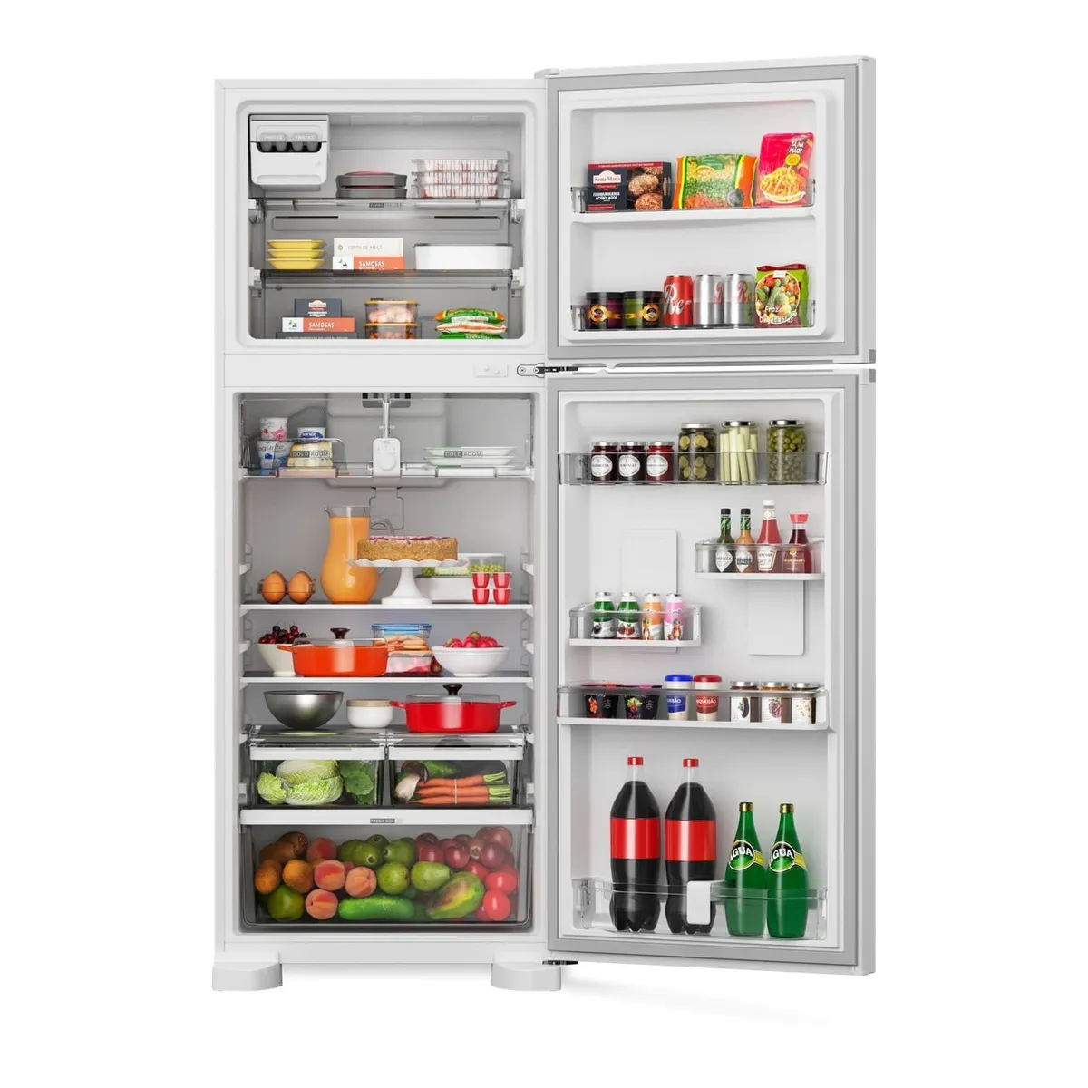 Geladeira Duplex Frost Free 461 Litros A+++ Cor Branca com Tecnologia Turbo Control e Fresh Box - BRM56FB - 3