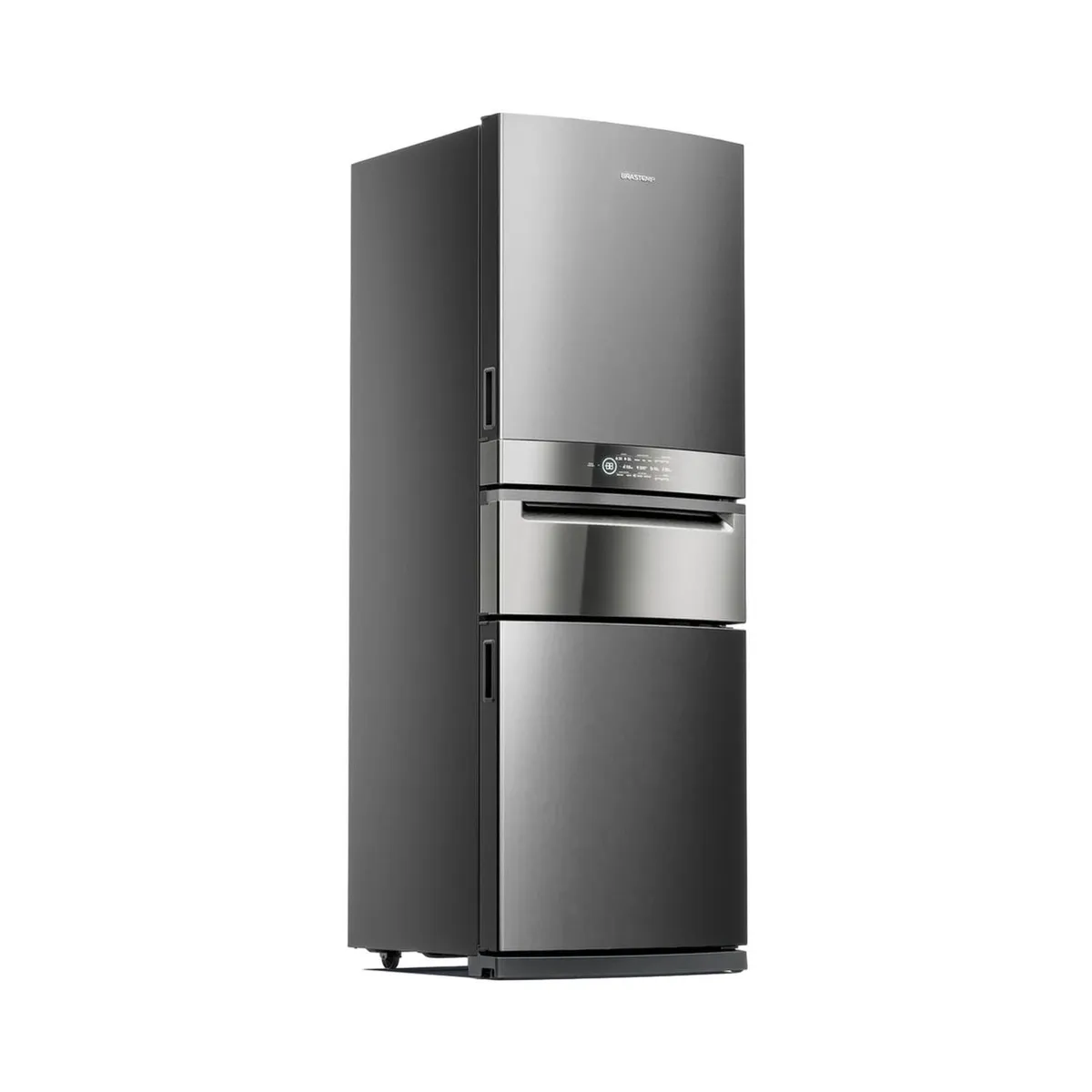 Geladeira Brastemp Eclipse Collection Frost Free Inverse A+++ 479 Litros Cor Black Inox com Super Capacidade e Smart Flow - BRE58FE - 2