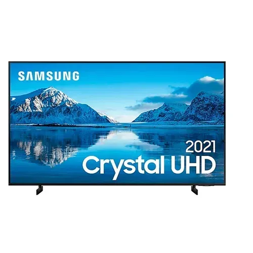 Smart TV 75" Crystal UHD 4K, Tela sem limites, Visual Livre de Cabos, Alexa e Wi-fi, 75AU8000 | Preto - 1