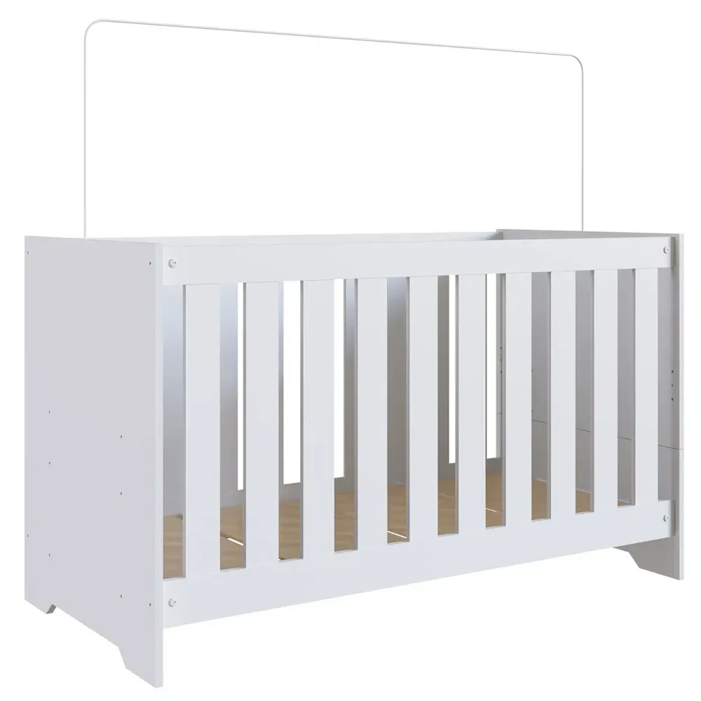 Berço Aconchego 3 em 1 Branco - Completa Móveis - 2