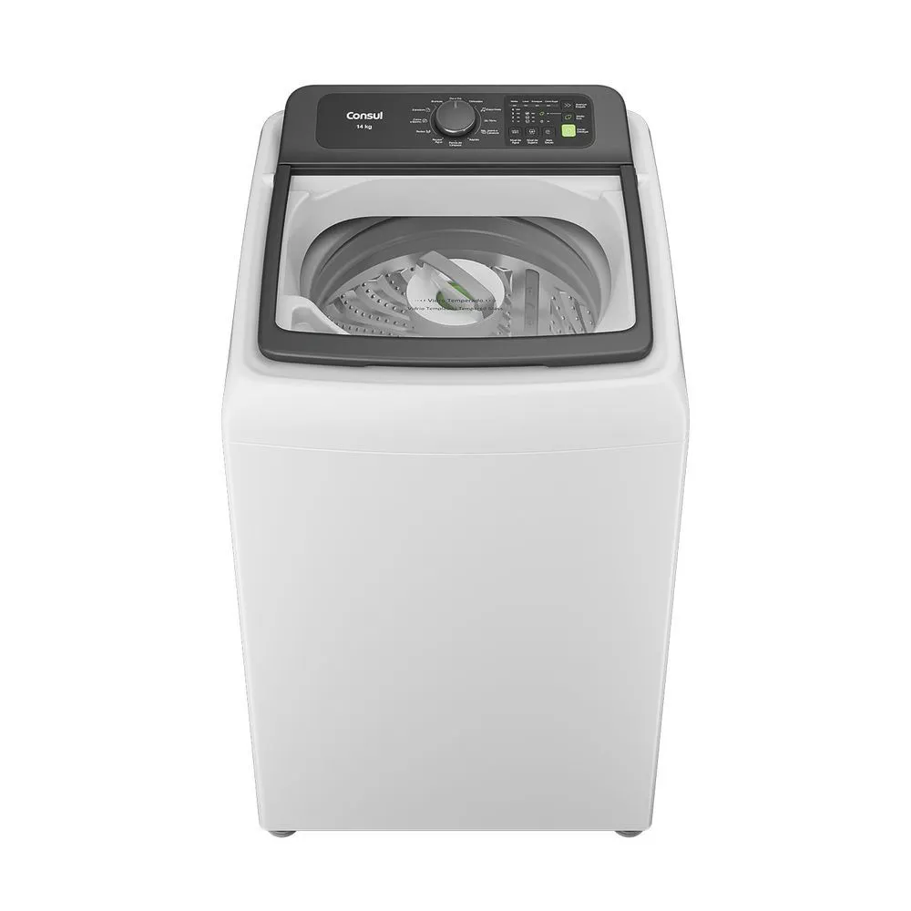 Máquina de Lavar Roupas 14kg Branca Consul com Modo Eco - CWN14AB - 1