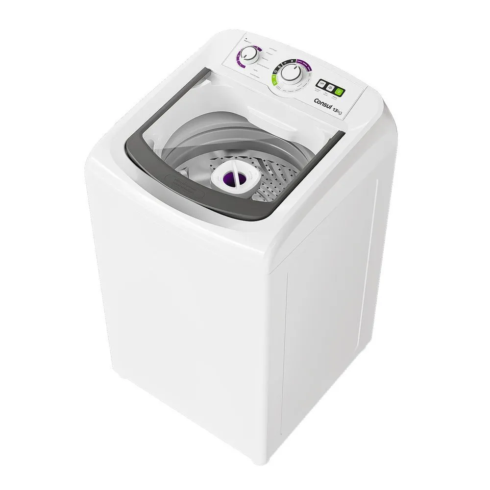 Máquina de Lavar 13Kg Branca Consul com Dosagem Econômica - CWH13AB - 2