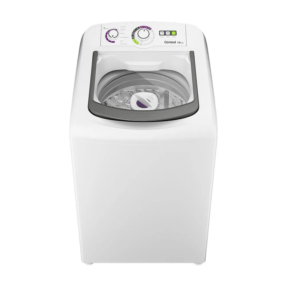 Máquina de Lavar 13Kg Branca Consul com Dosagem Econômica - CWH13AB - 1