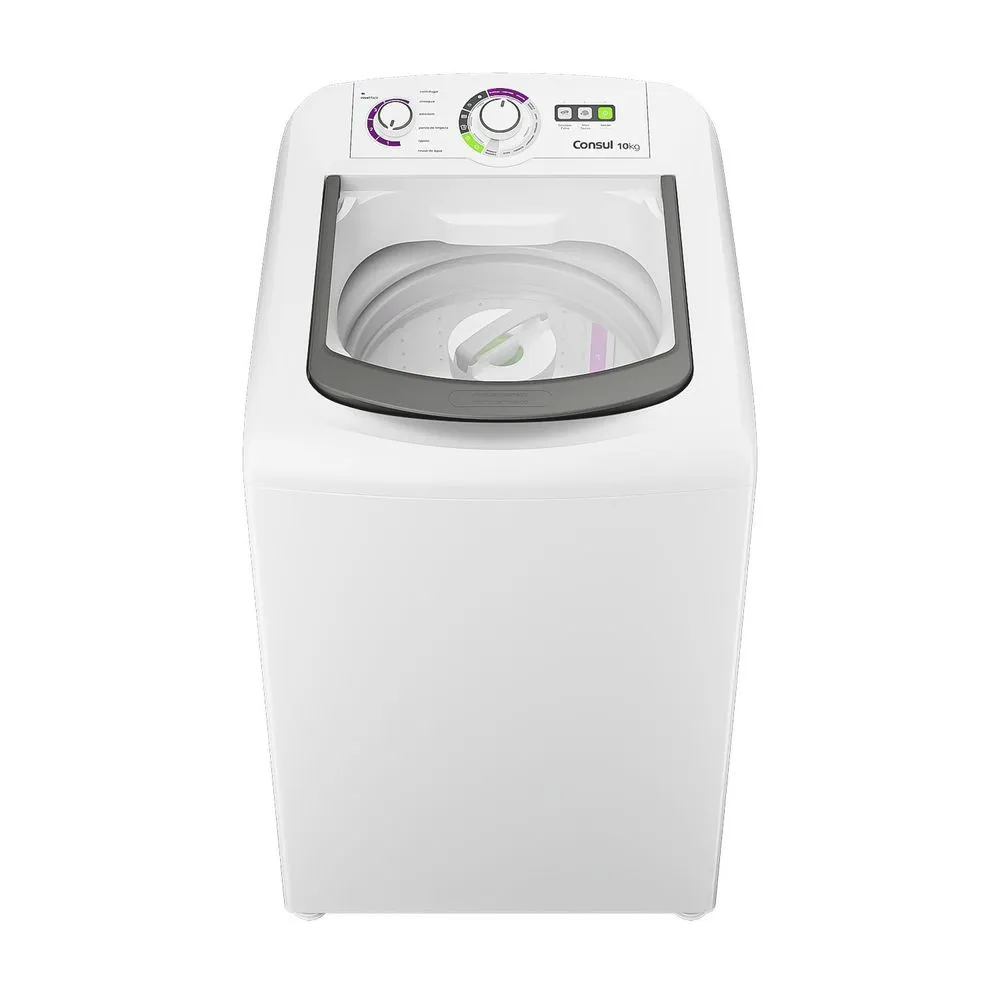 Máquina de Lavar Consul 10Kg Branca com Dosagem Econômica - CWB10BB - 1