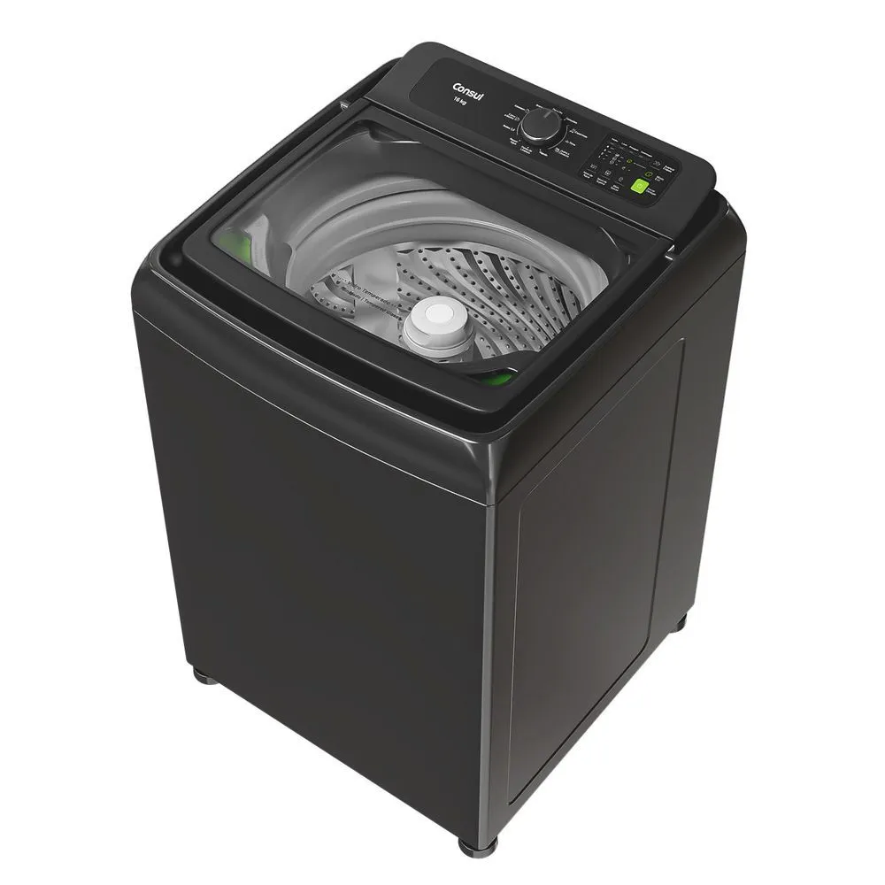 Máquina de Lavar Consul 16Kg Cinza Chumbo com Modo Eco - CWN16A9 - 2
