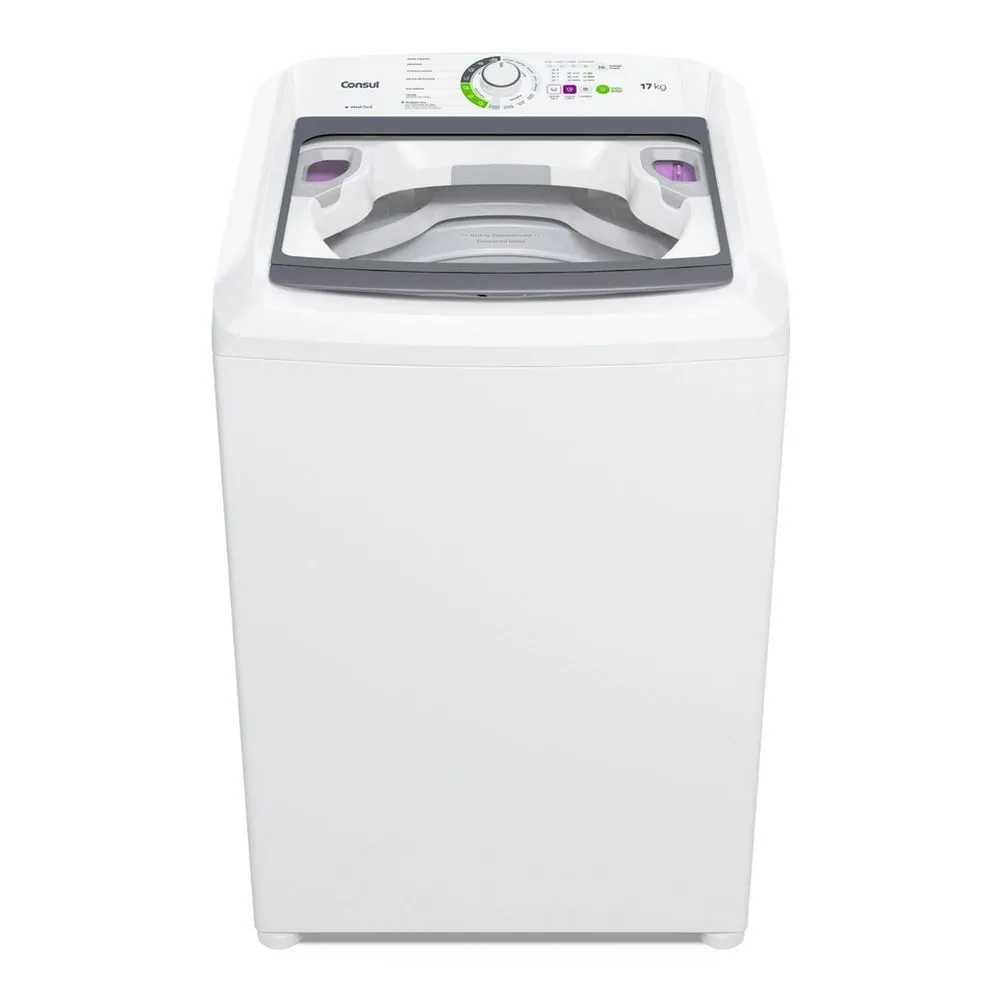 Máquina de Lavar Consul 12Kg Branca com Dosagem Econômica e Ciclo Edredom - CWH12BB - 1