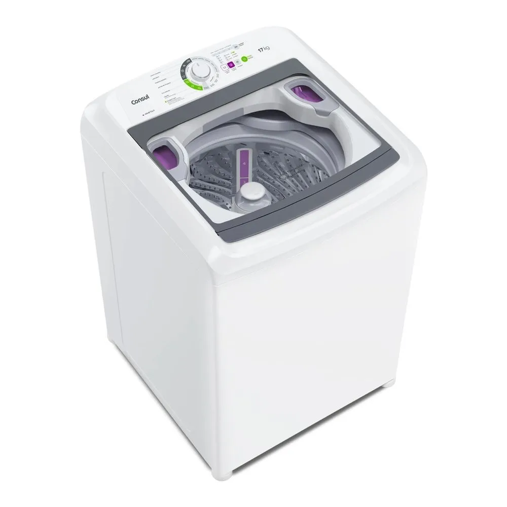Máquina de Lavar Consul 17Kg Branca com Lavagem Econômica e Ciclo Edredom - CWK17AB - 2