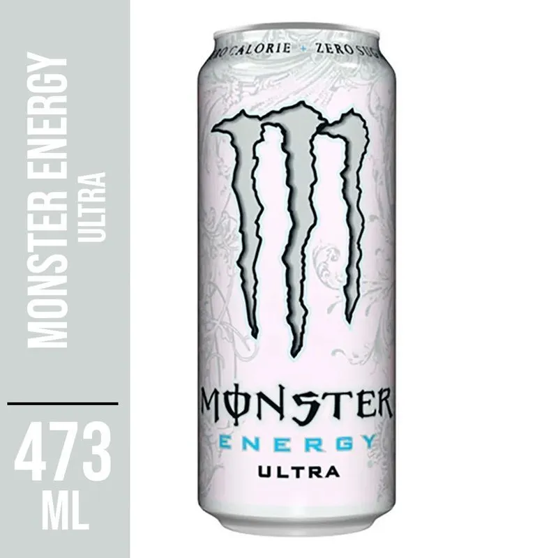 Energético Monster Energy Ultra Latão 473ml - Pack com 6 Unidades  - 1