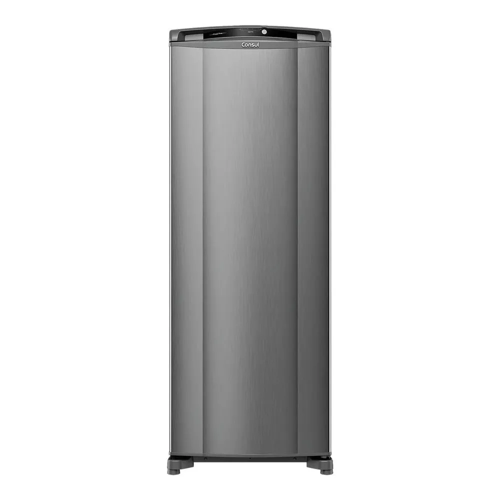 Geladeira Consul Frost Free 342 Litros Cor Inox com Gavetão Hortifruti - CRB39AK - 1