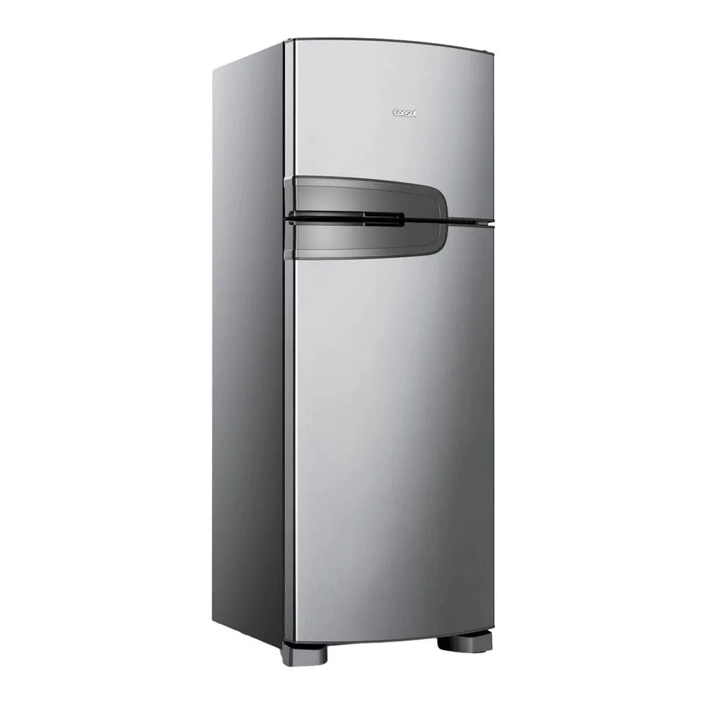 Geladeira Consul Frost Free Duplex 340 Litros com Prateleiras Altura Flex Cor Inox - CRM39AK - 2