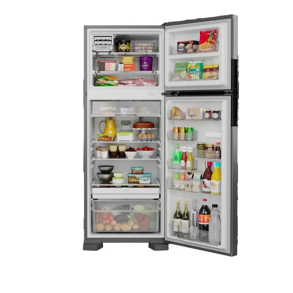 Geladeira Consul Frost Free Duplex com Espaço Flex e Painel Eletrônico Externo 451 litros cor Inox - CRM56FK - 3