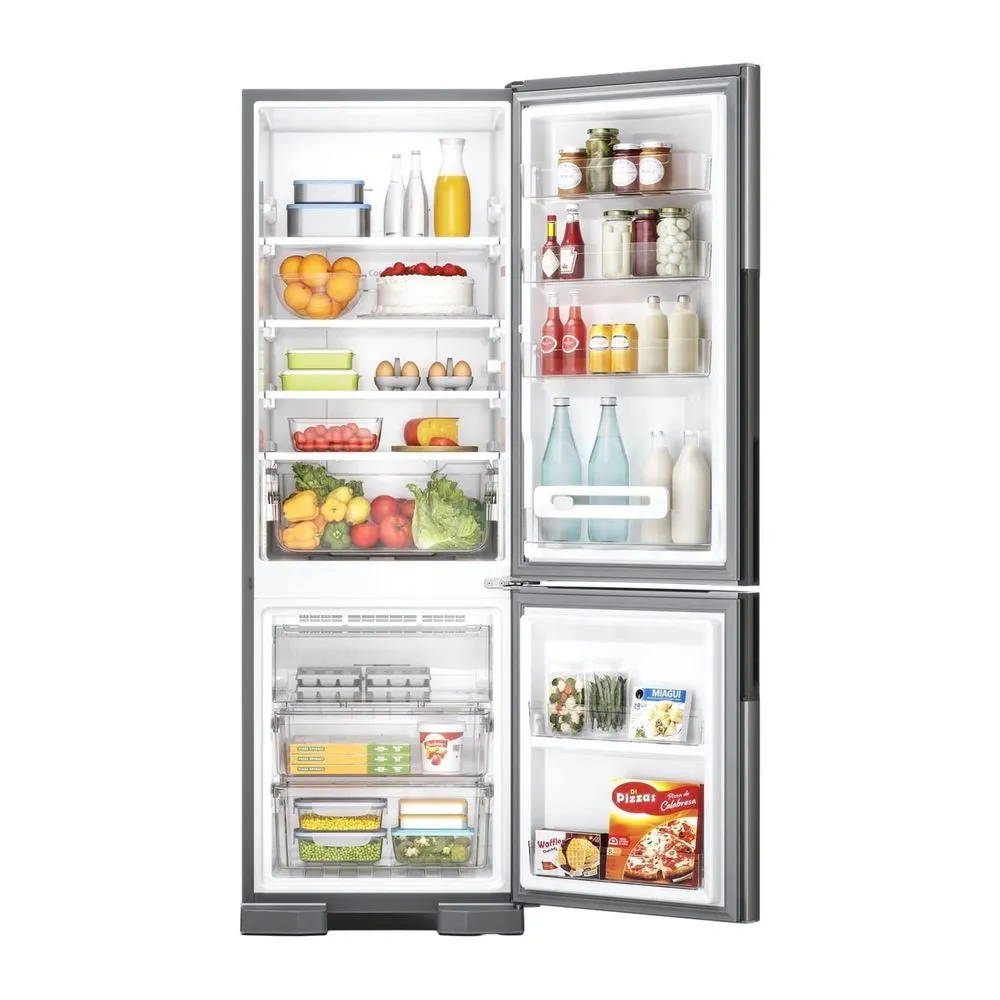 Geladeira Consul Frost Free Duplex 397 litros Evox com freezer embaixo - CRE44BK - 3