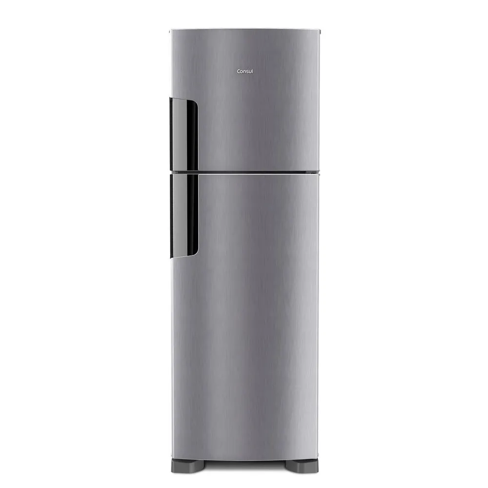 Geladeira Consul Frost Free Duplex 386 Litros com Altura Flex Cor Inox - CRM44AK - 1