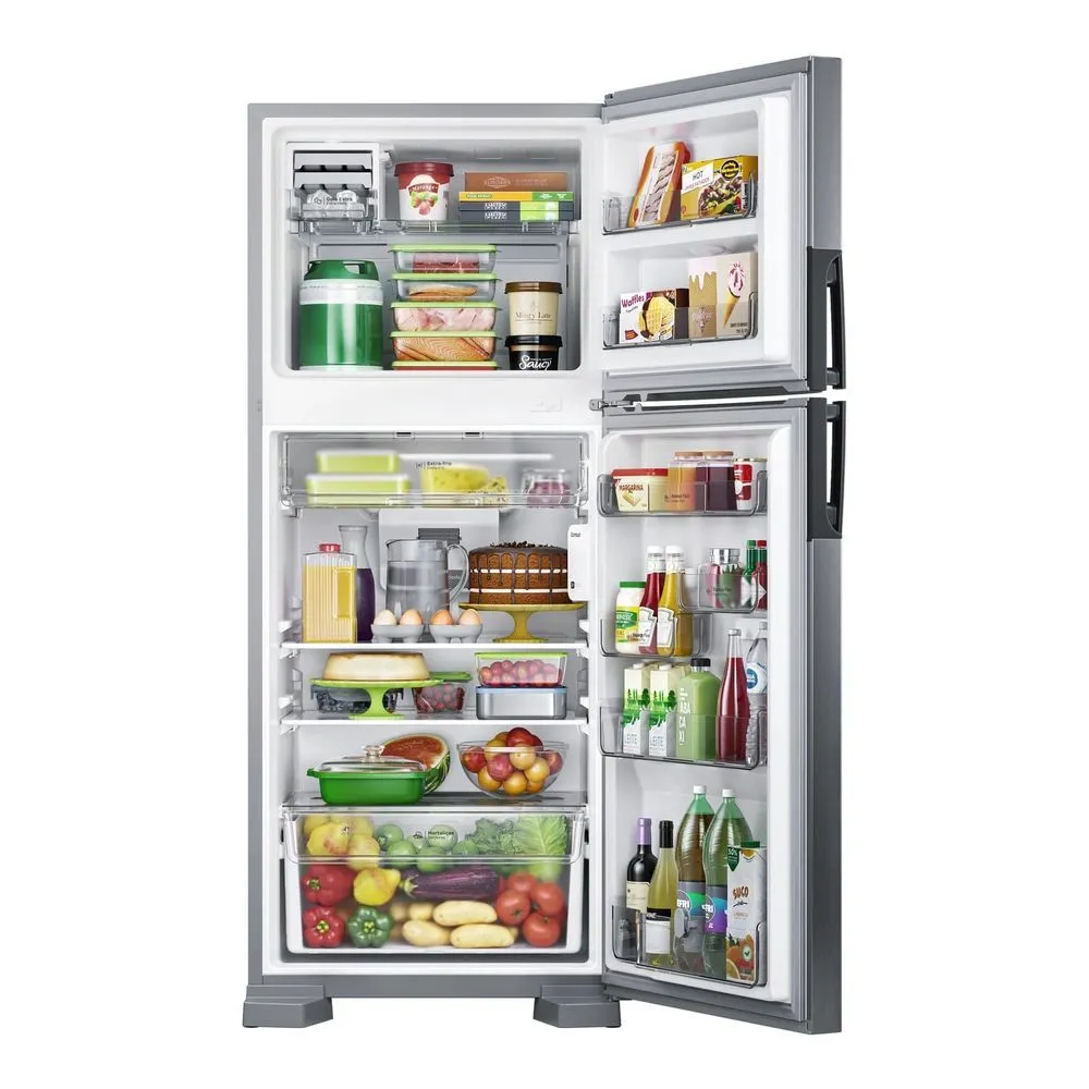 Geladeira Consul Frost Free Duplex com Espaço Flex e Controle Interno de Temperatura 410 litros cor Inox - CRM50FK - 3