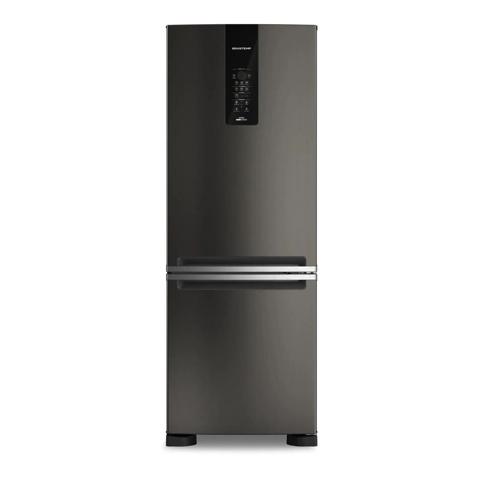 Geladeira Brastemp Eclipse Collection Frost Free Inverse A+++ 461 Litros Cor Black Inox com Tecnologia Inverter e Freeze Control Advanced - BRE59FE - 1