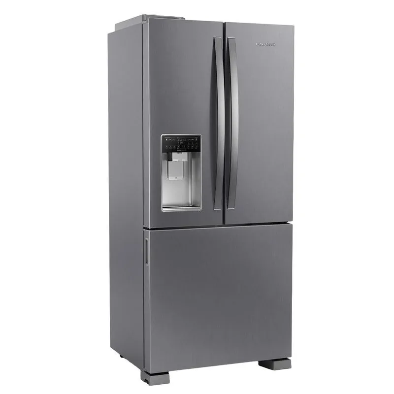 Geladeira Frost Free Brastemp French Door 515 Litros Inox com Água e Gelo na Porta - BRH85AK - 2