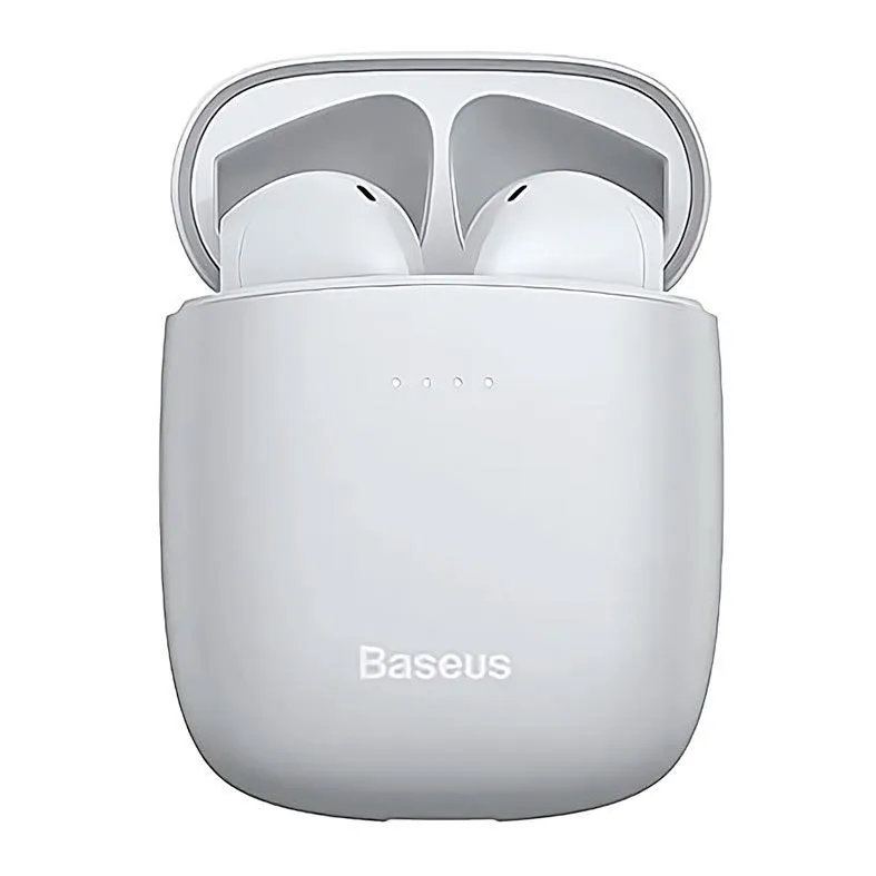 Fone de Ouvido Baseus Encok W04, Bluetooth, Branco - 1