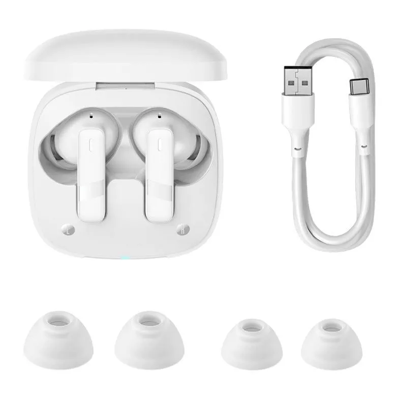 Fone de Ouvido Baseus Bowie E20, Bluetooth, Branco  - 2