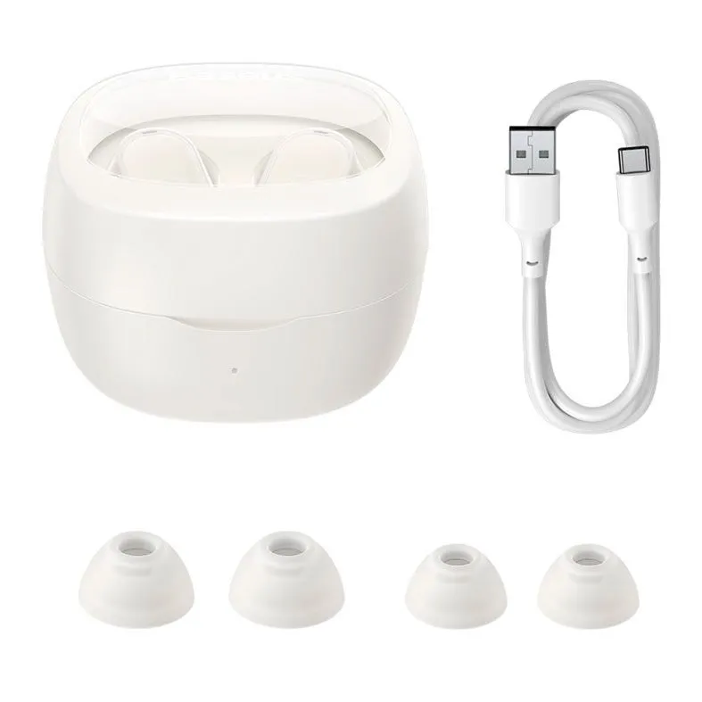 Fone de Ouvido Baseus Bowie WM02, Bluetooth, Branco  - 2