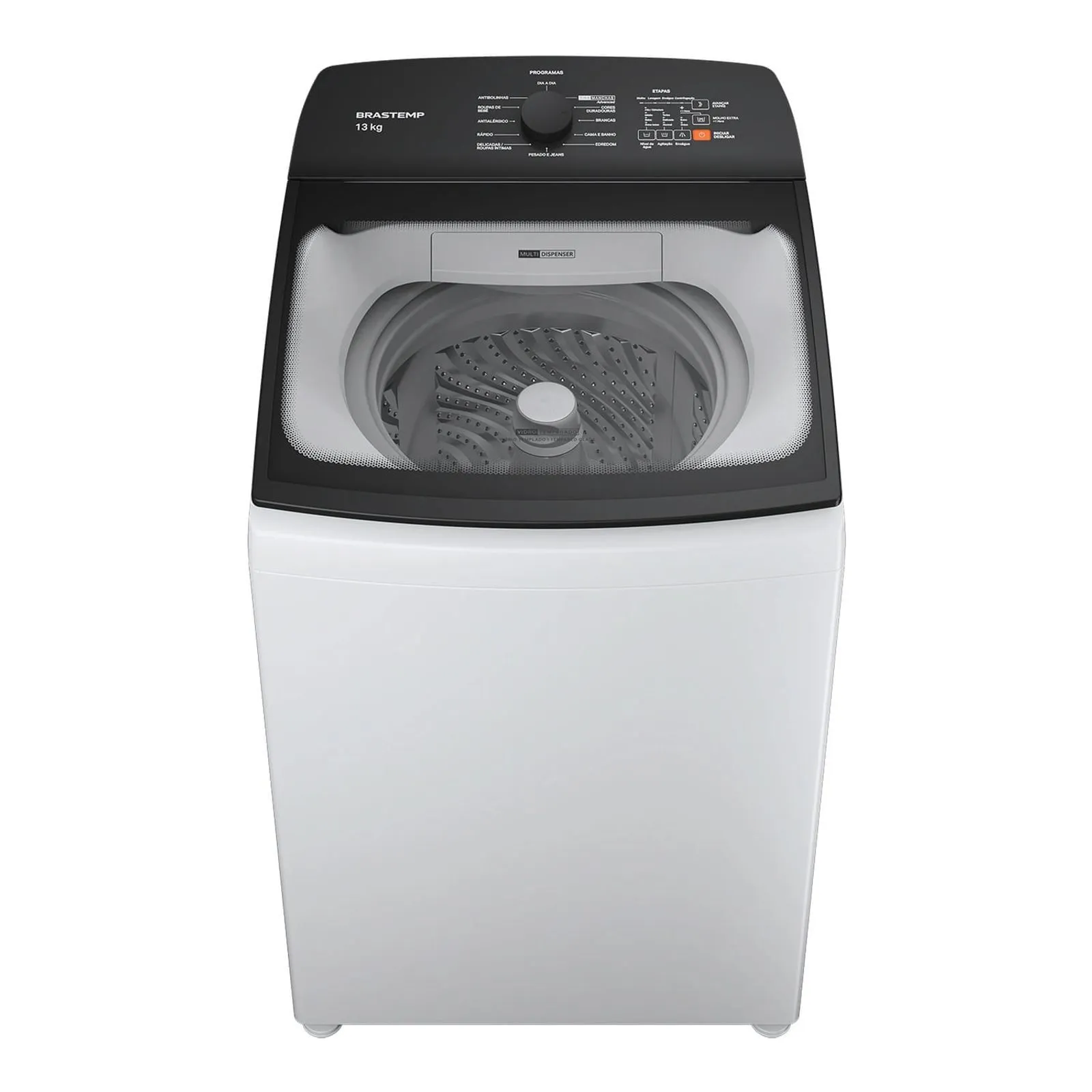 Máquina de Lavar Brastemp 13Kg Branca com Ciclo Tira Manchas Advanced e Ciclo Antibolinha - BWM13AB - 1