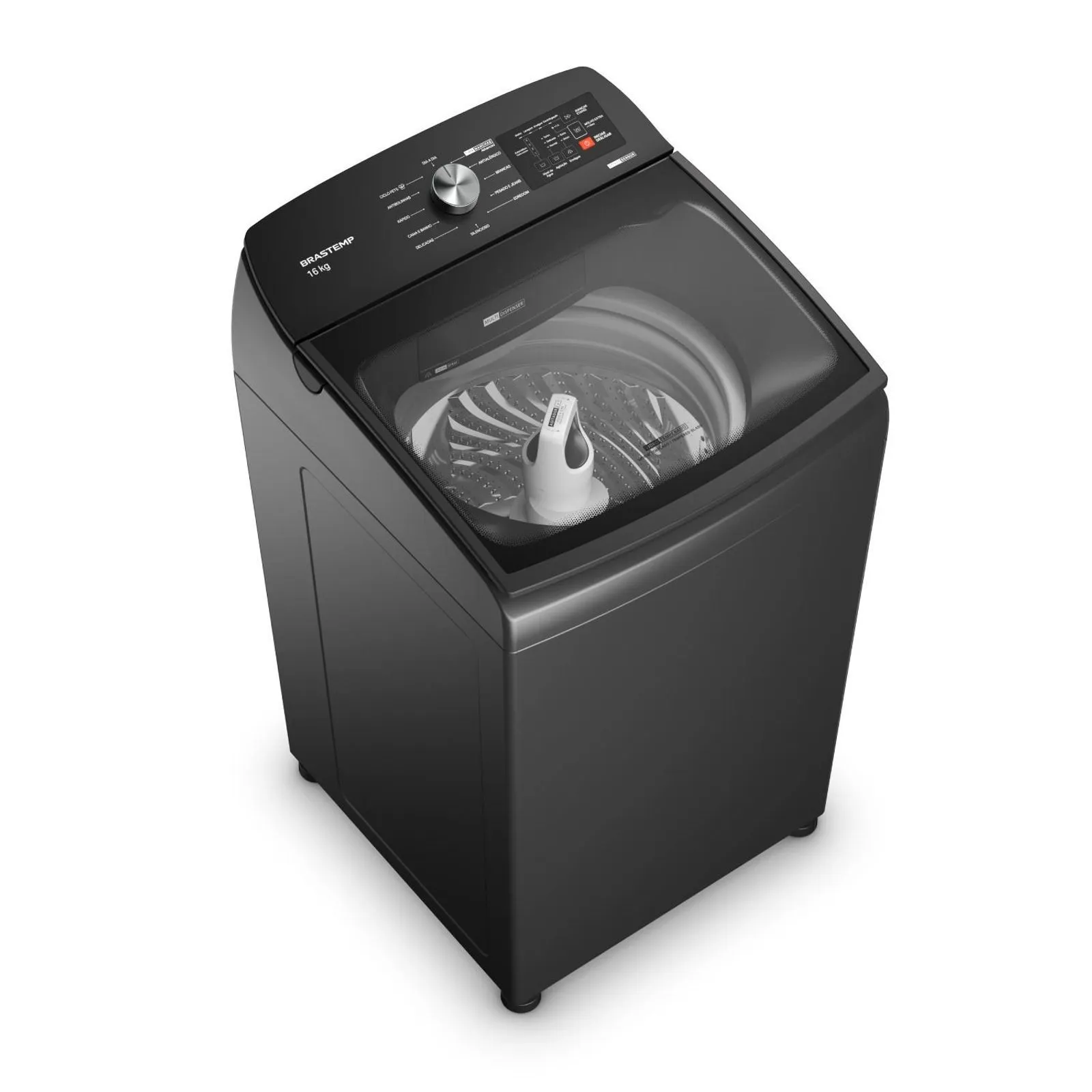 Máquina de Lavar - Brastemp 16Kg Cinza Platinum com Tecnologia Flex Wash e Ciclo Tira Manchas Advanced - BWY16A9 - 2
