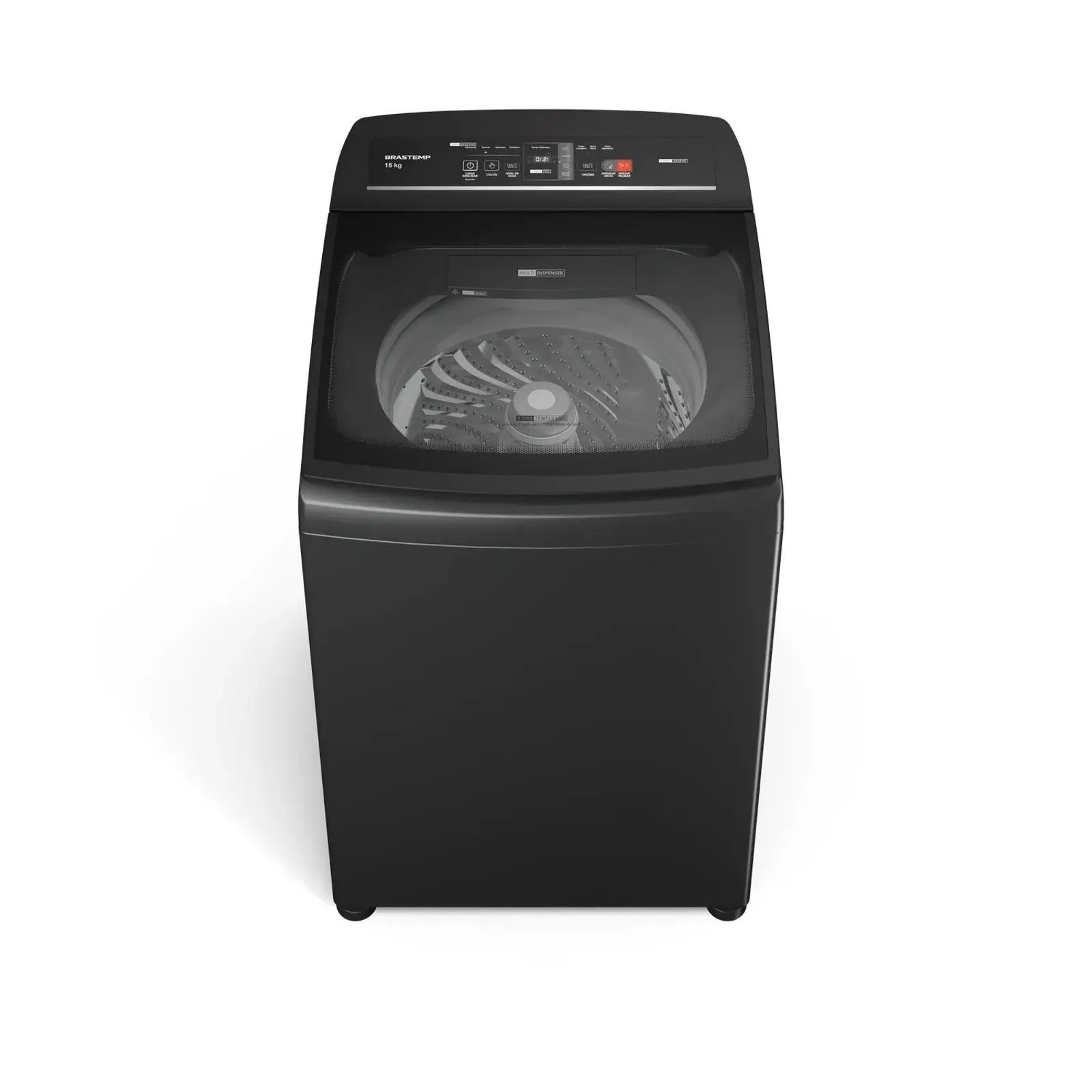 Máquina de Lavar Brastemp 15Kg Cinza Timer Pro - BWT15A9 - 1