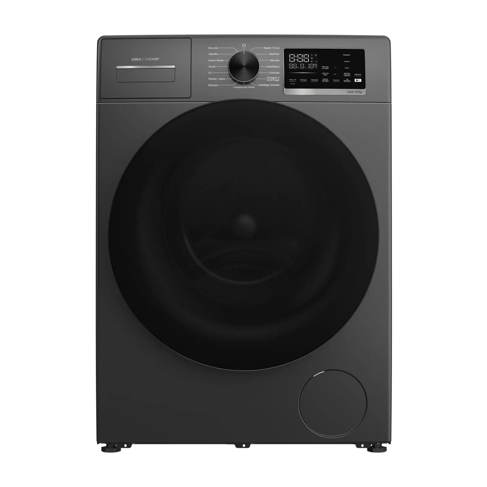 Lavadora Brastemp 14Kg Titanium com Lavagem Inteligente B= Smart e Ciclo 100 Manchas - BNF14AS - 1
