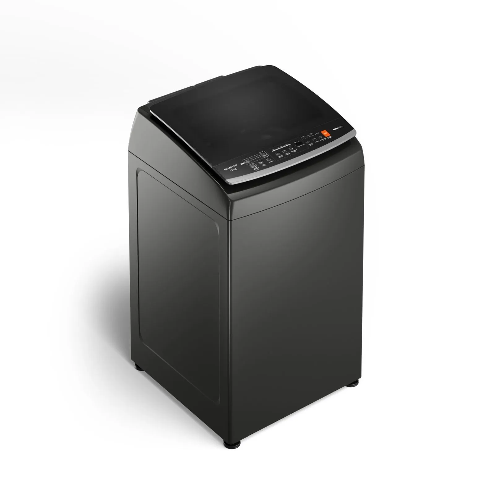 Máquina de Lavar Brastemp 17Kg Cinza Platinum com Design Infinity e Soft Close - BW17LTA - 2
