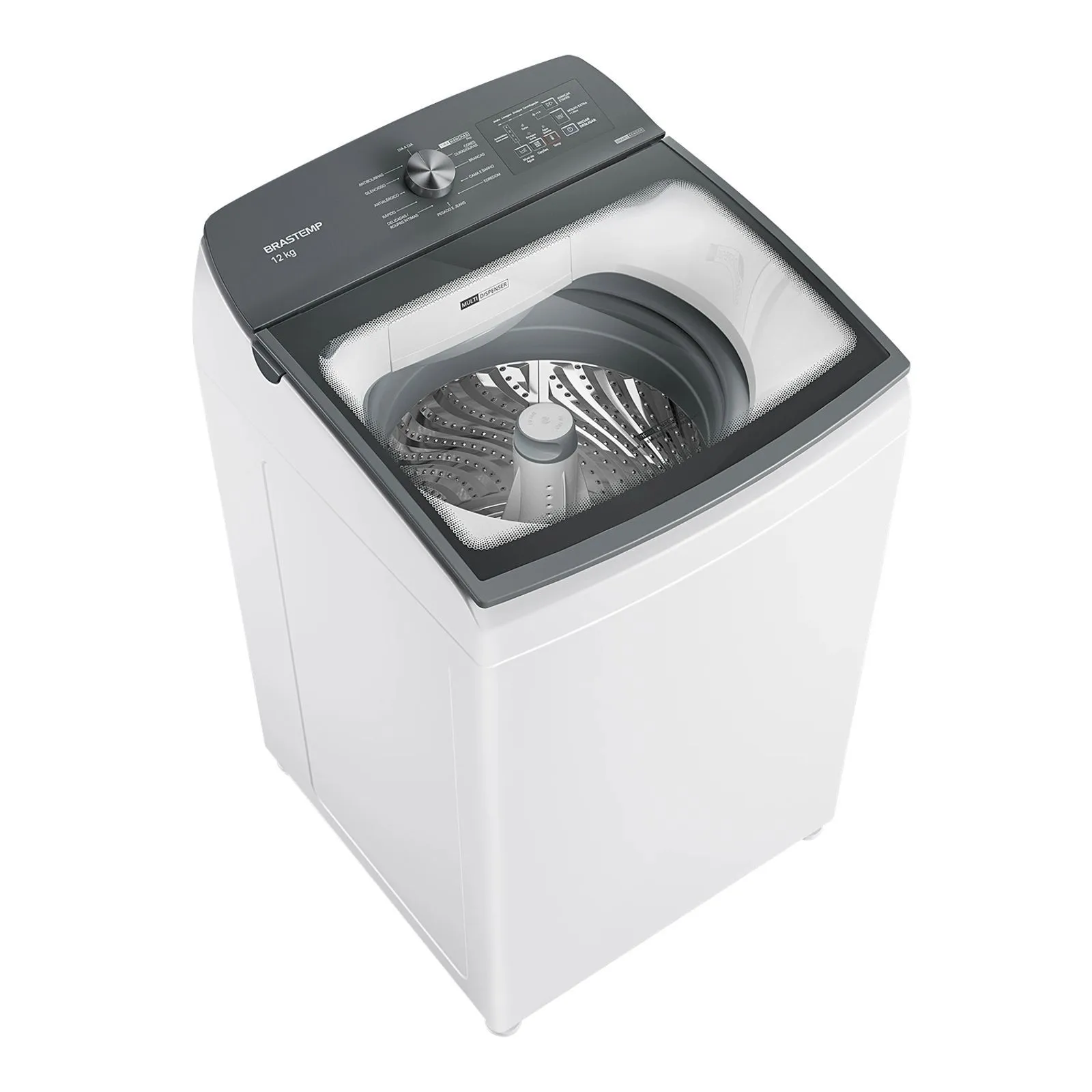 Máquina de Lavar Brastemp 12Kg Branca Água Quente com Ciclo Tira Manchas Pro e Smart Sensor - BWR12BB - 2