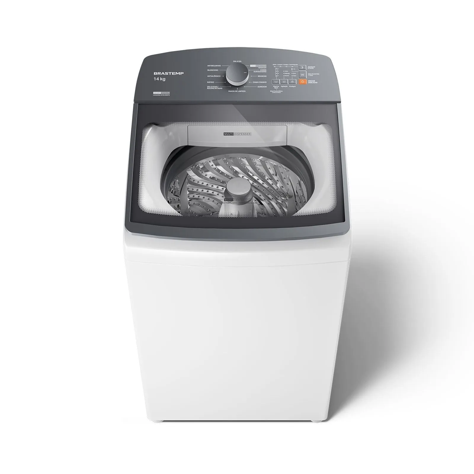 Máquina de Lavar 14Kg Brastemp Branca com Smart Sensor e Design Compacto - BWF14AB - 1