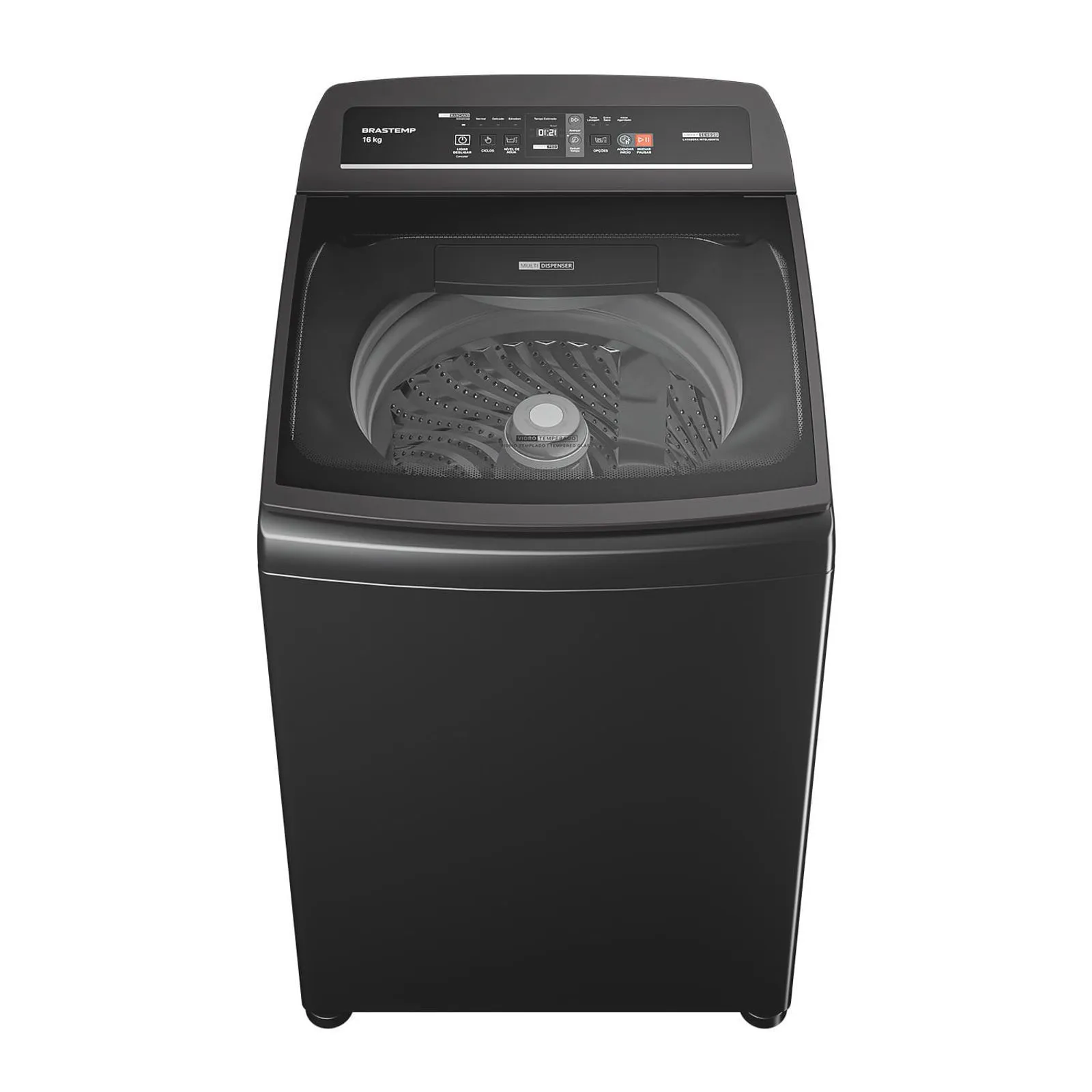 Máquina de Lavar Brastemp 16Kg Cinza Timer Pro - BWT16A9 - 1