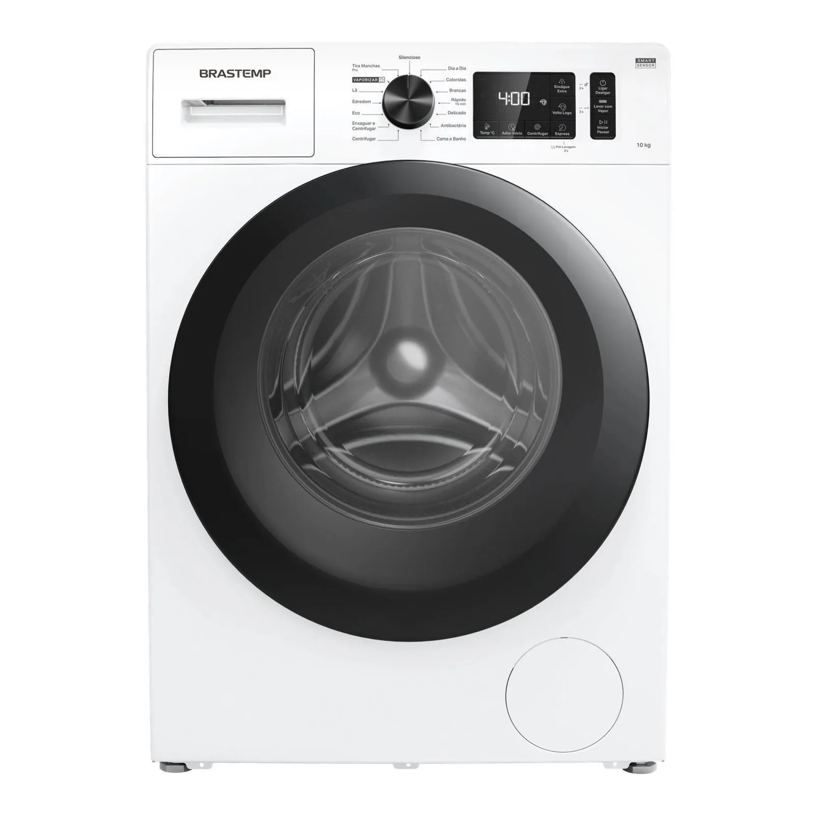 Lavadora de Roupas Brastemp 10Kg Branca com Smart Sensor, Tira Manchas Pro e Motor Inverter - BNF10AB - 1